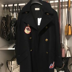Coach Naval Officer coat, women's size 10.